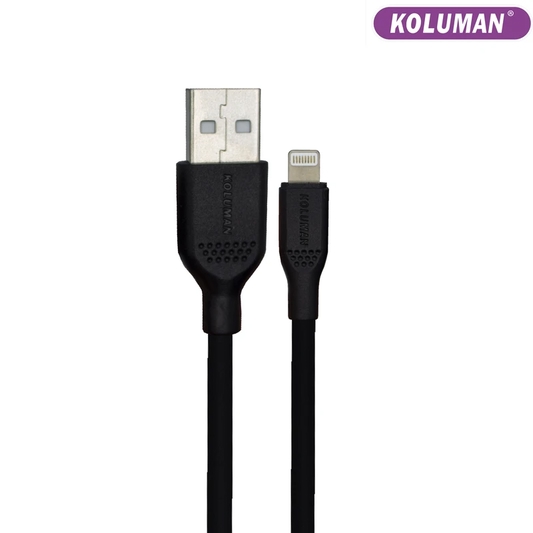 کابل تبدیل USB به لایتنینگ کلومن مدل KD - 02 طول 1 متر