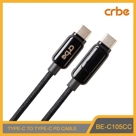 کابل USB-C کربی مدل BE-C105CC 120W طول 1.2 متر