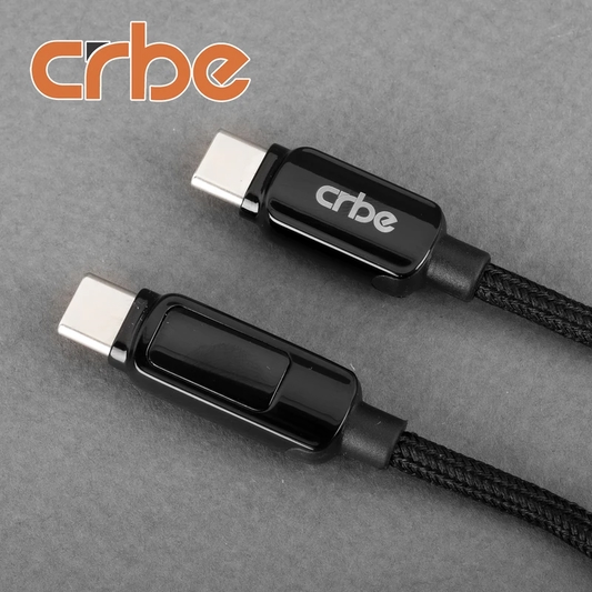 کابل USB-C کربی مدل BE-C105CC 120W طول 1.2 متر