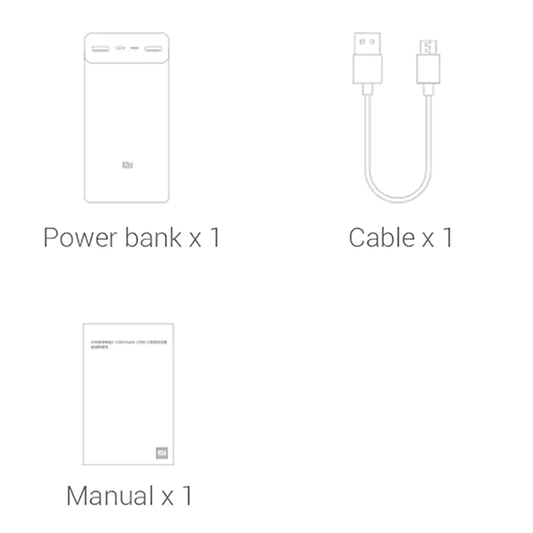 پاوربانک شیائومی مدل Mi PB3018ZM ظرفیت 30000 میلی آمپر ساعت