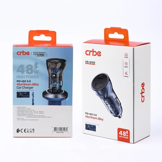 شارژر فندکی 48 وات کربی مدل CR-G102