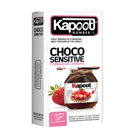 کاندوم کاپوت مدل Choco Sensitive